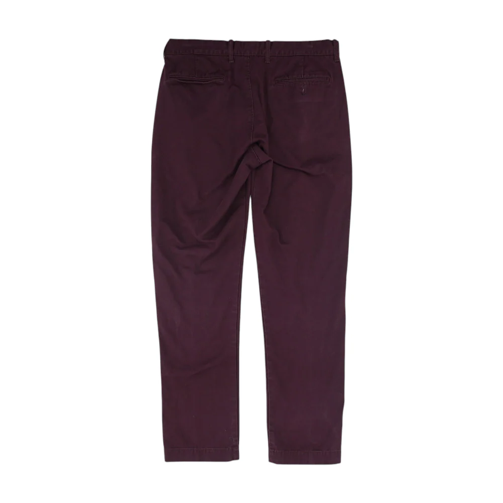 Burgundy Regular Pants - Image 2