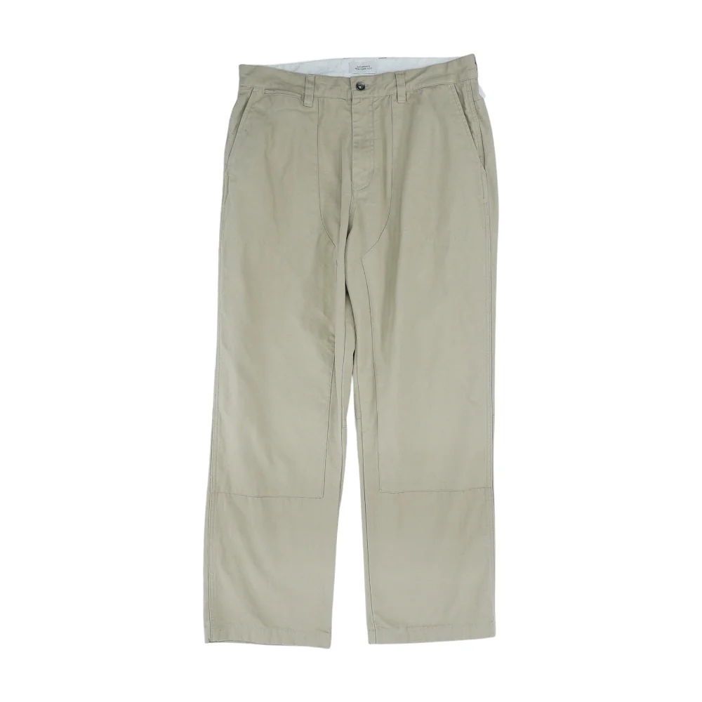 Beige Regular Pants