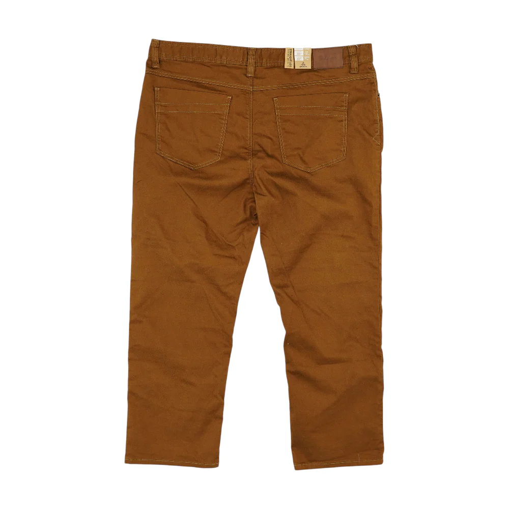 Brown Straight Pants - Image 2