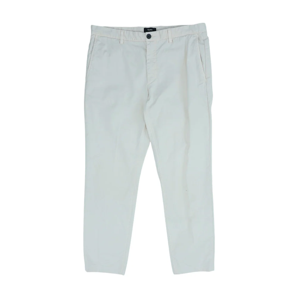 Cream Straight Pants