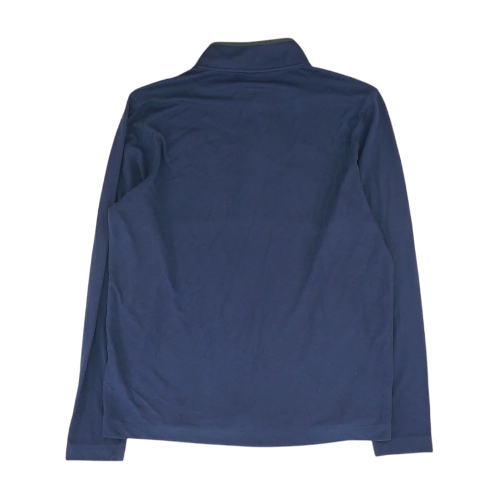 Navy Columbia University Solid 1/4 Zip Pullover - Image 2