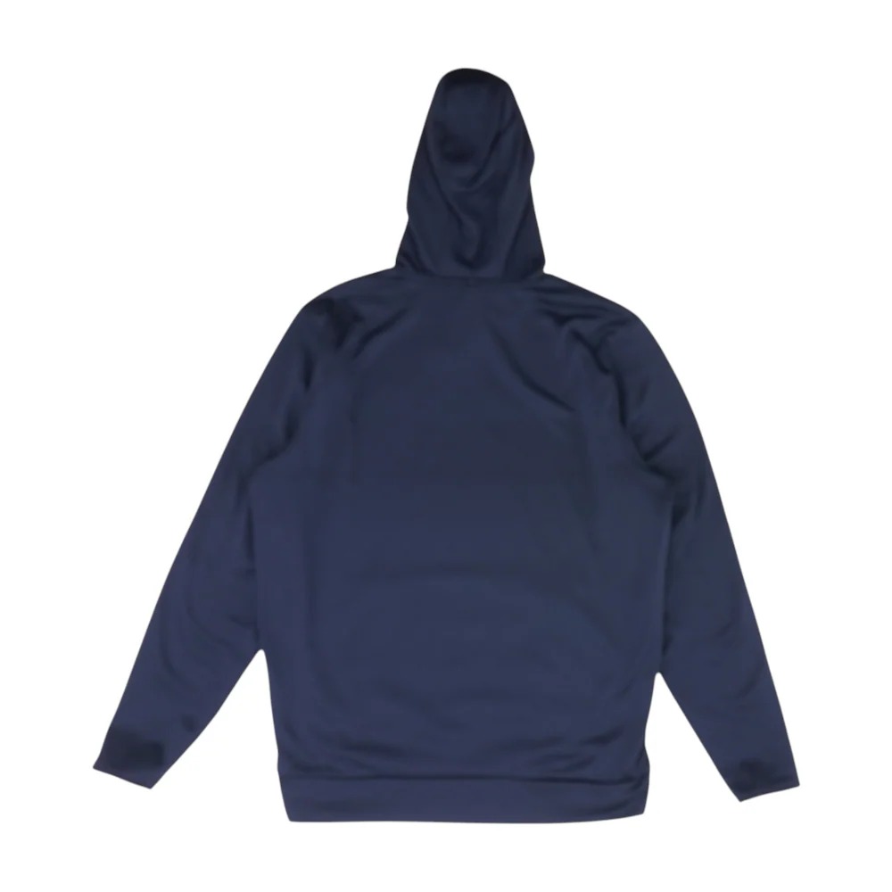 Navy Solid Hoodie Pullover - Image 2