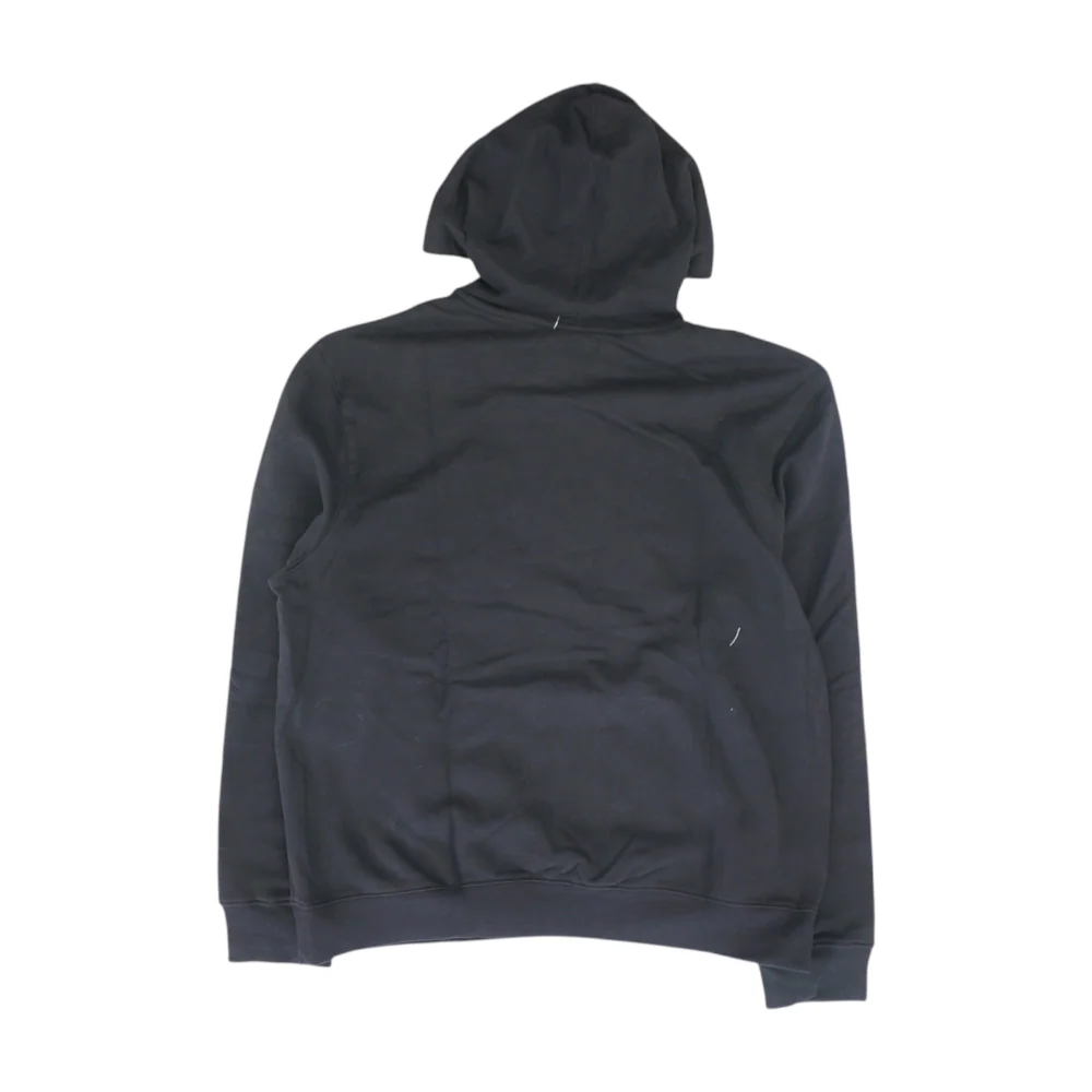 Black Solid Hoodie Pullover - Image 2