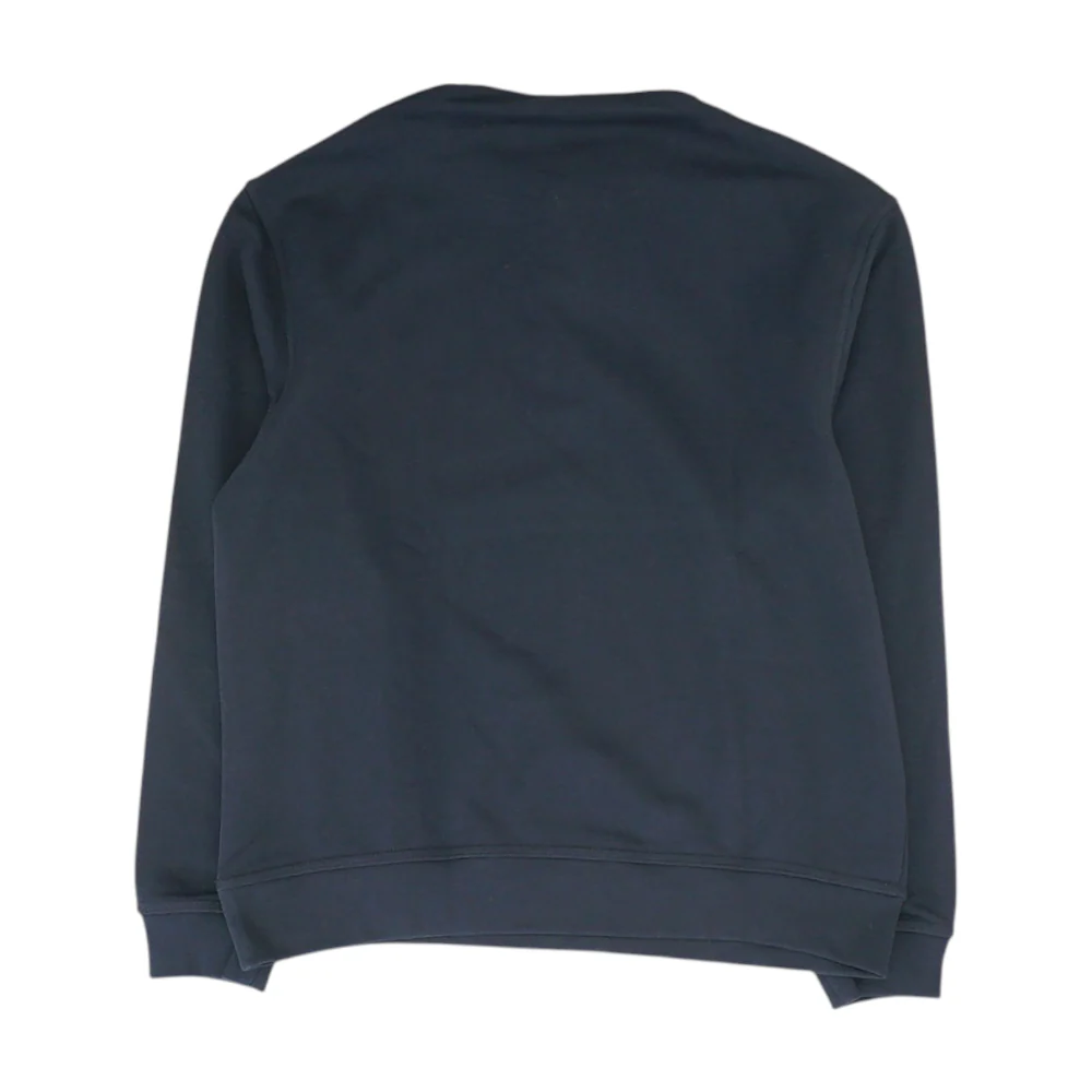 Navy Solid Sweatshirt Pullover - Image 2