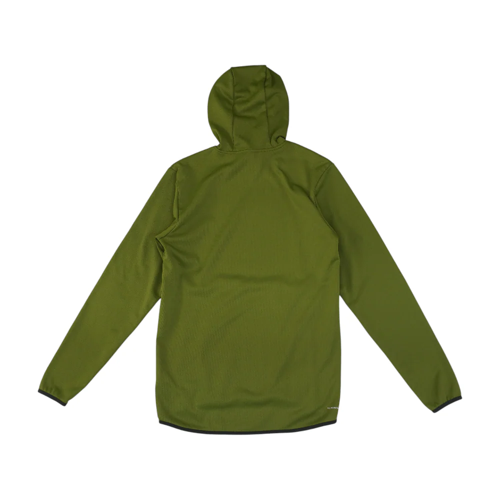 Green Solid Hoodie Pullover - Image 2