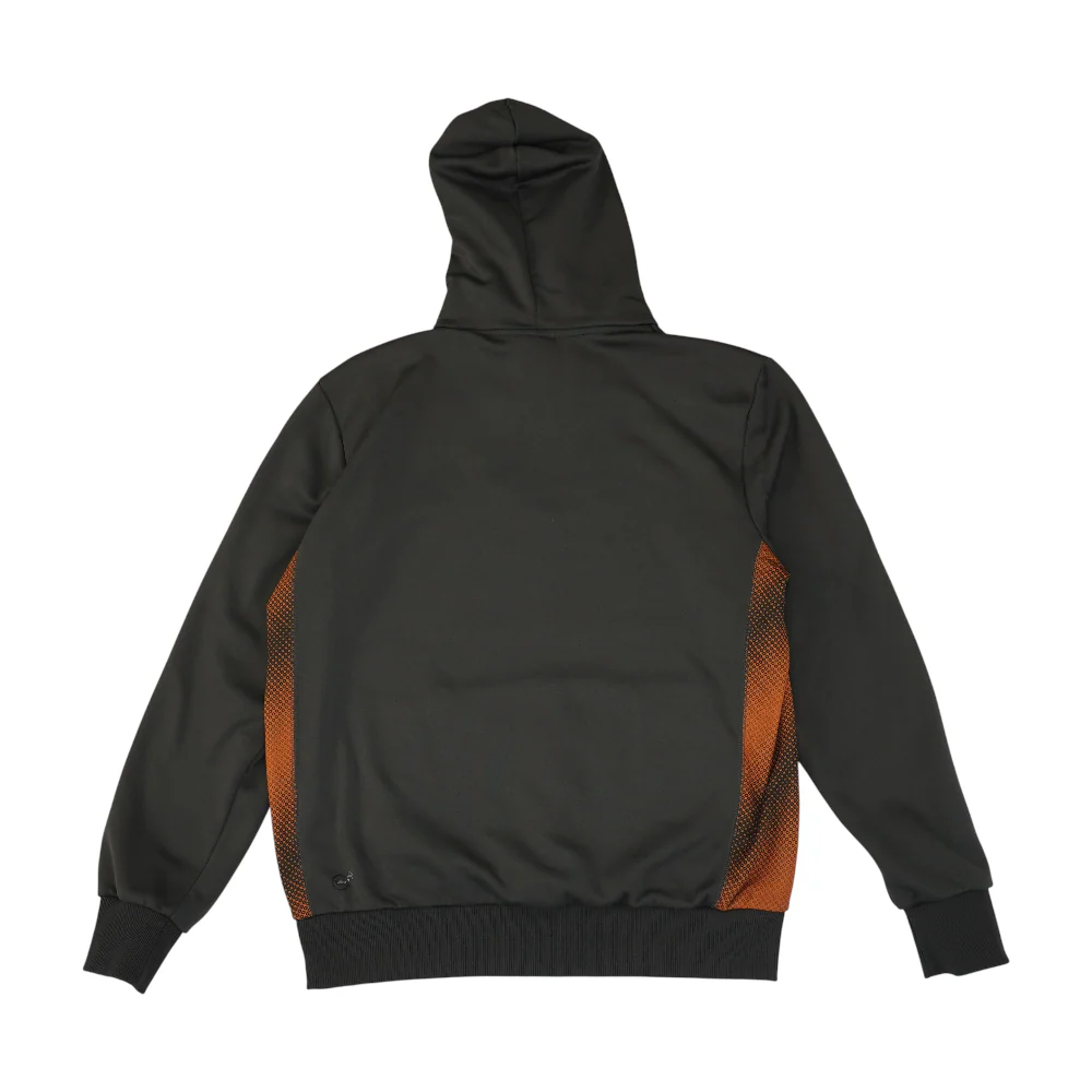 Gray Solid Hoodie Pullover - Image 2