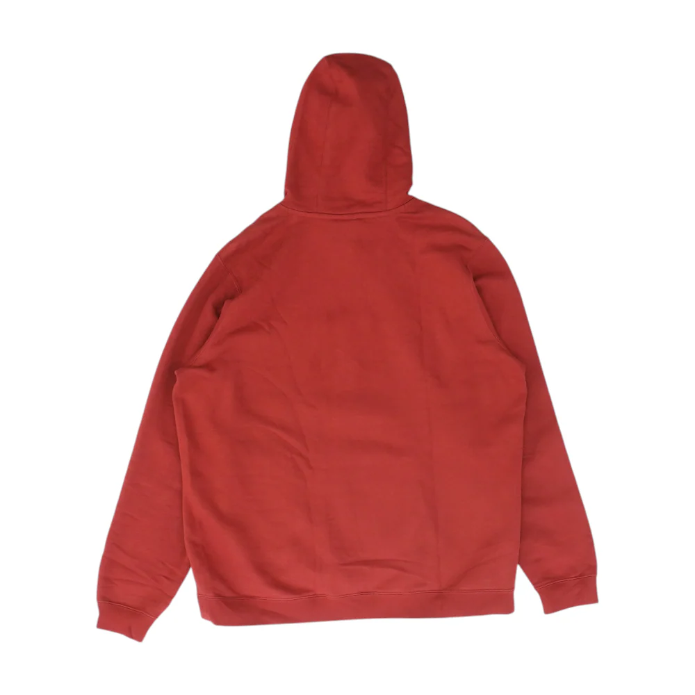Red Solid Hoodie Pullover - Image 2