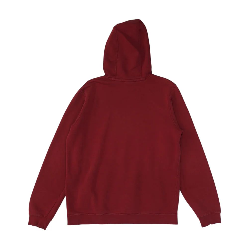 Red Temple Owls Solid Hoodie Pullover - Image 2