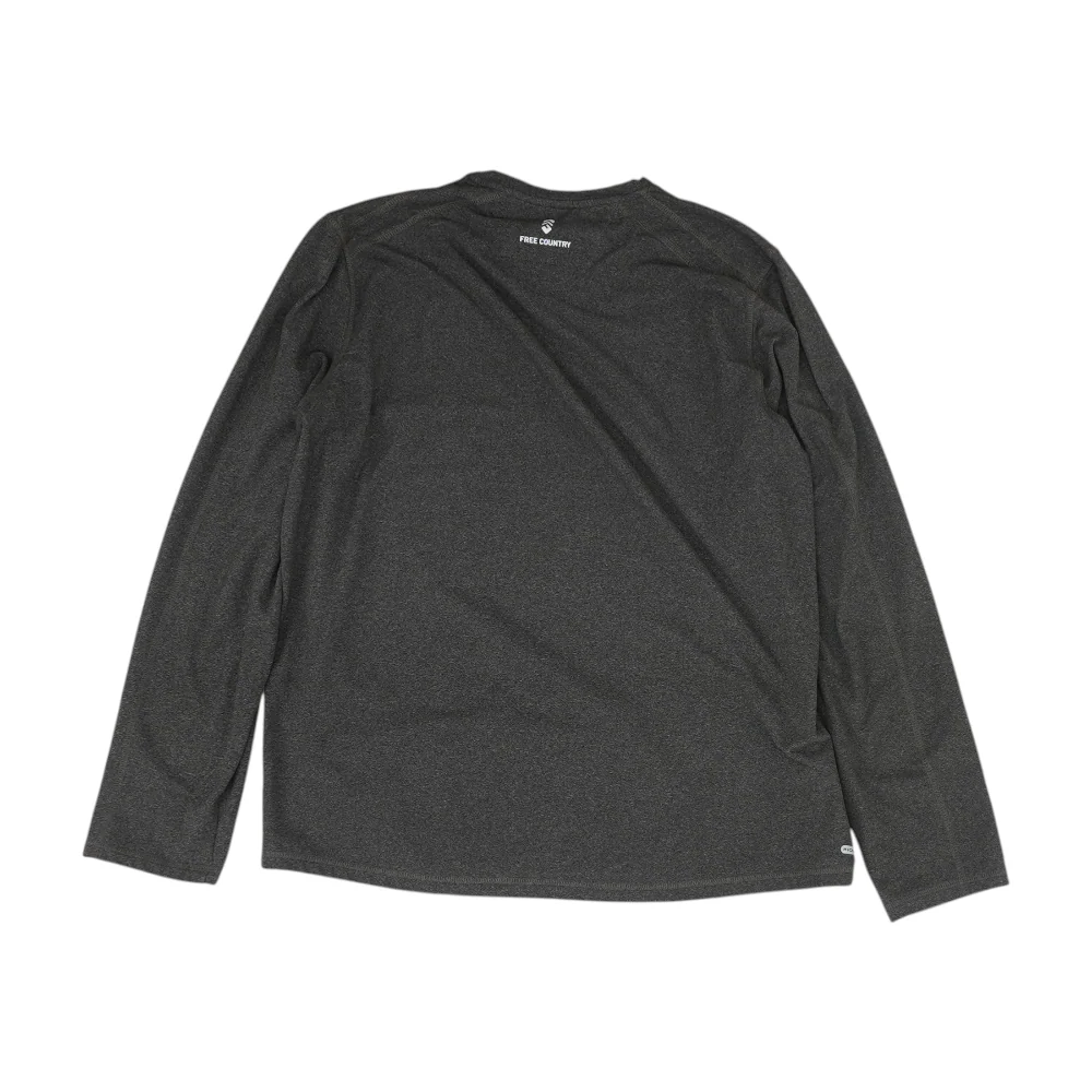 Charcoal Solid Sweatshirt Pullover - Image 2