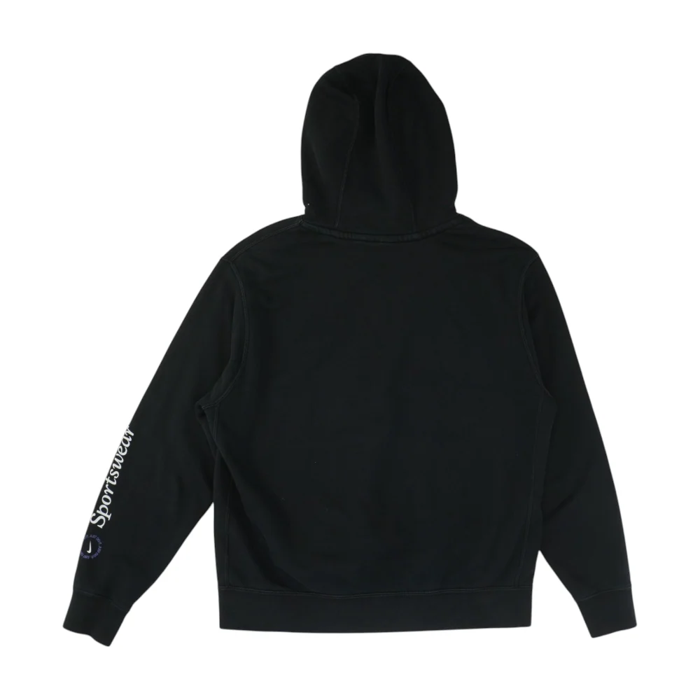 Beige Solid Hoodie Pullover - Image 2
