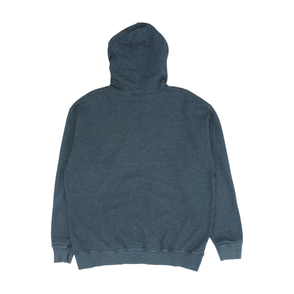 Gray Solid Hoodie Pullover - Image 2
