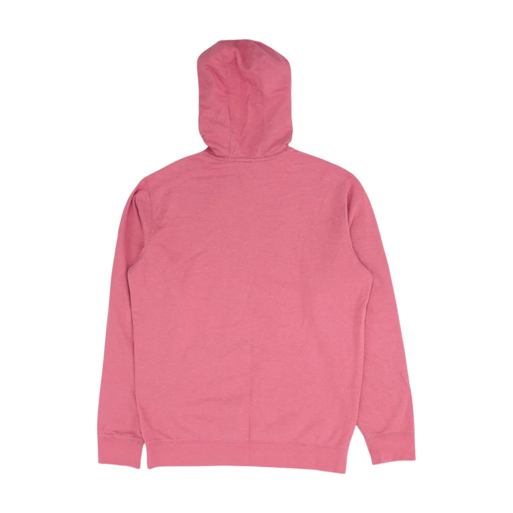 Red Tall Solid Hoodie Pullover - Image 2