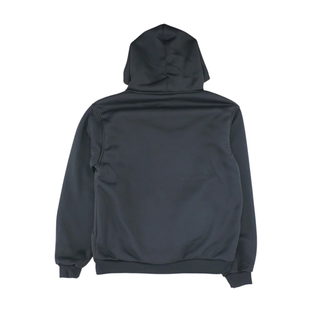 Black Solid Hoodie Pullover - Image 2