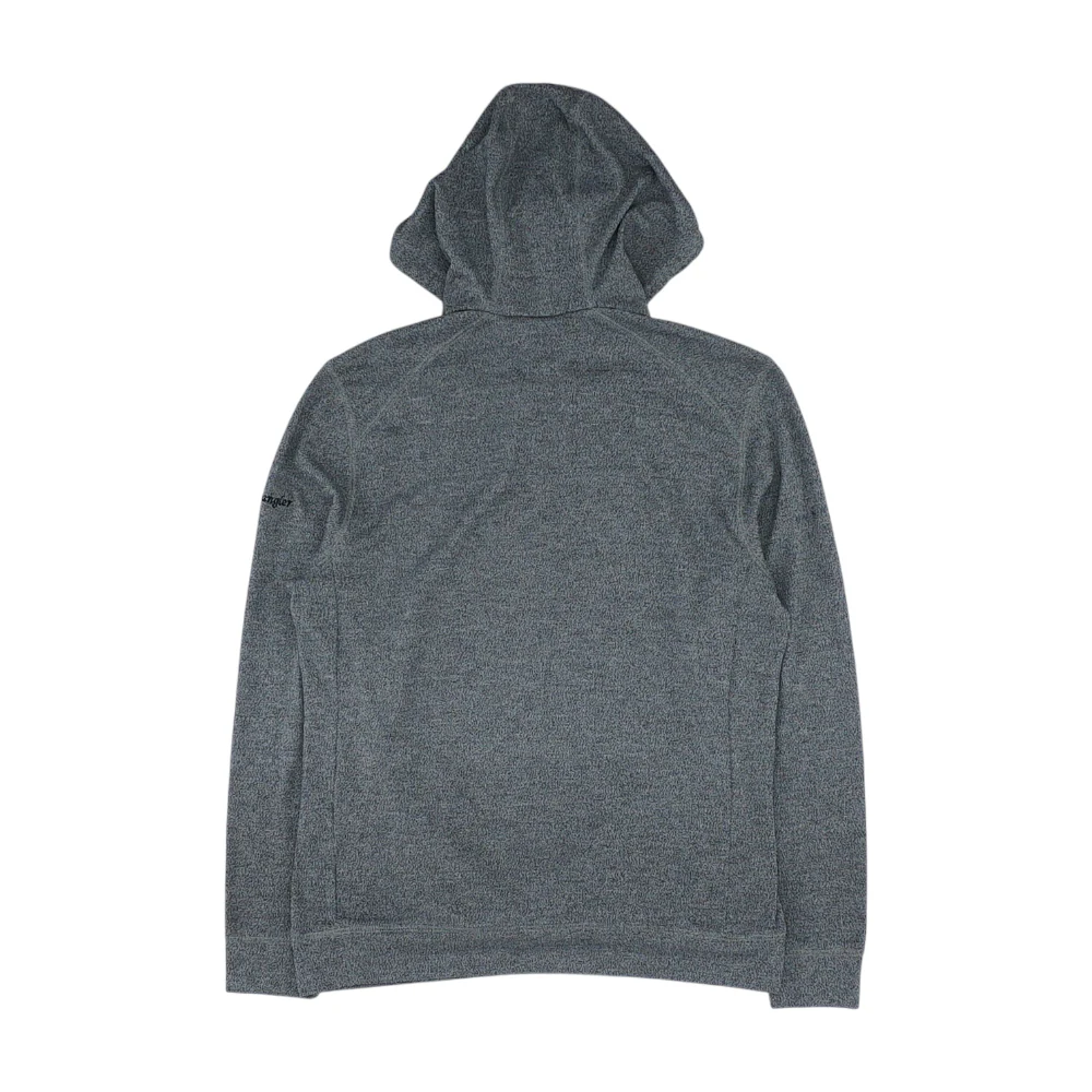 Gray Solid 1/4 Zip Pullover - Image 2