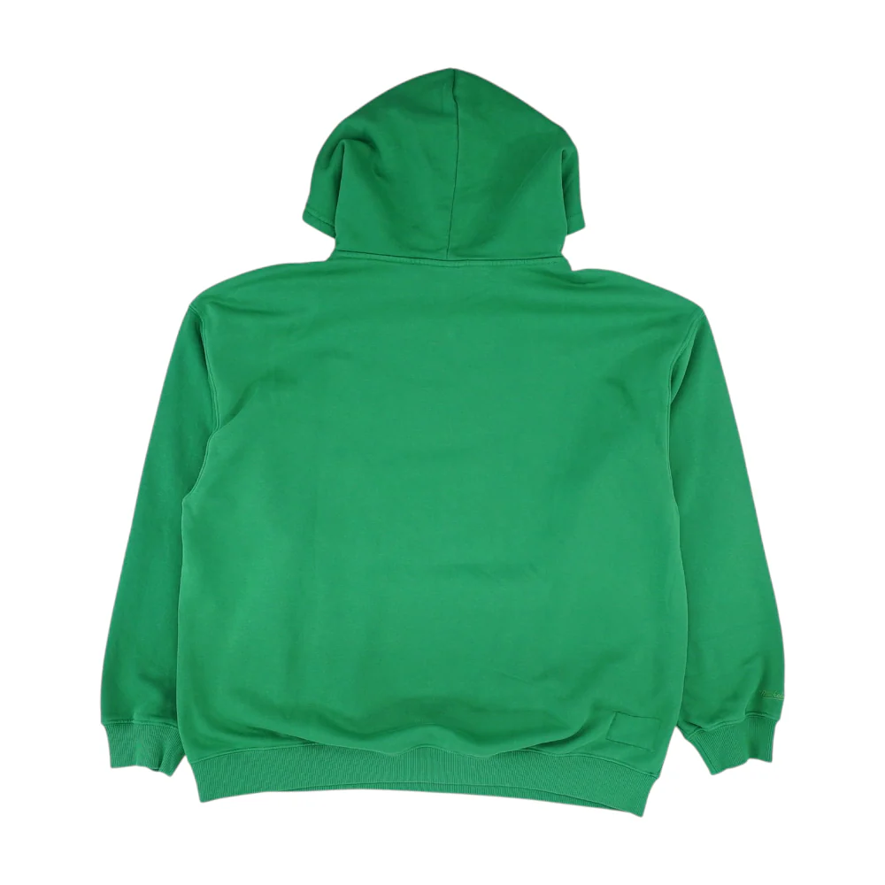 Green Solid Hoodie Pullover - Image 2