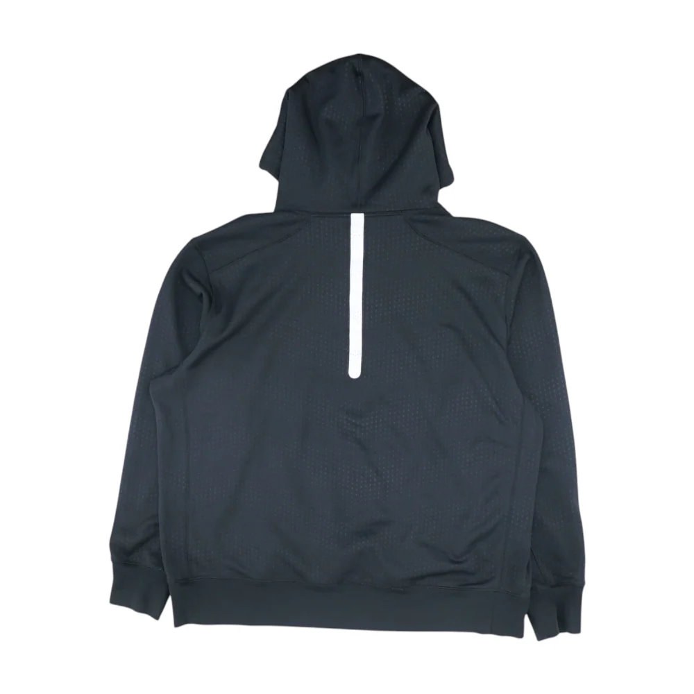 Black Solid Hoodie Pullover - Image 2