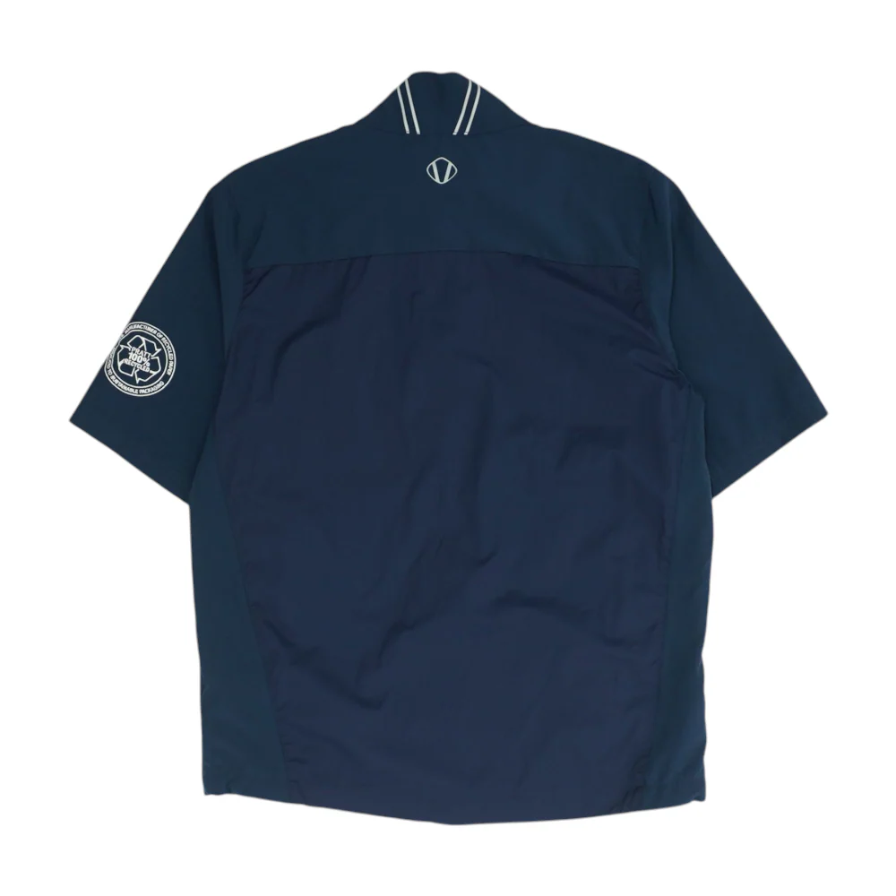 Navy Solid 1/4 Zip Pullover - Image 2