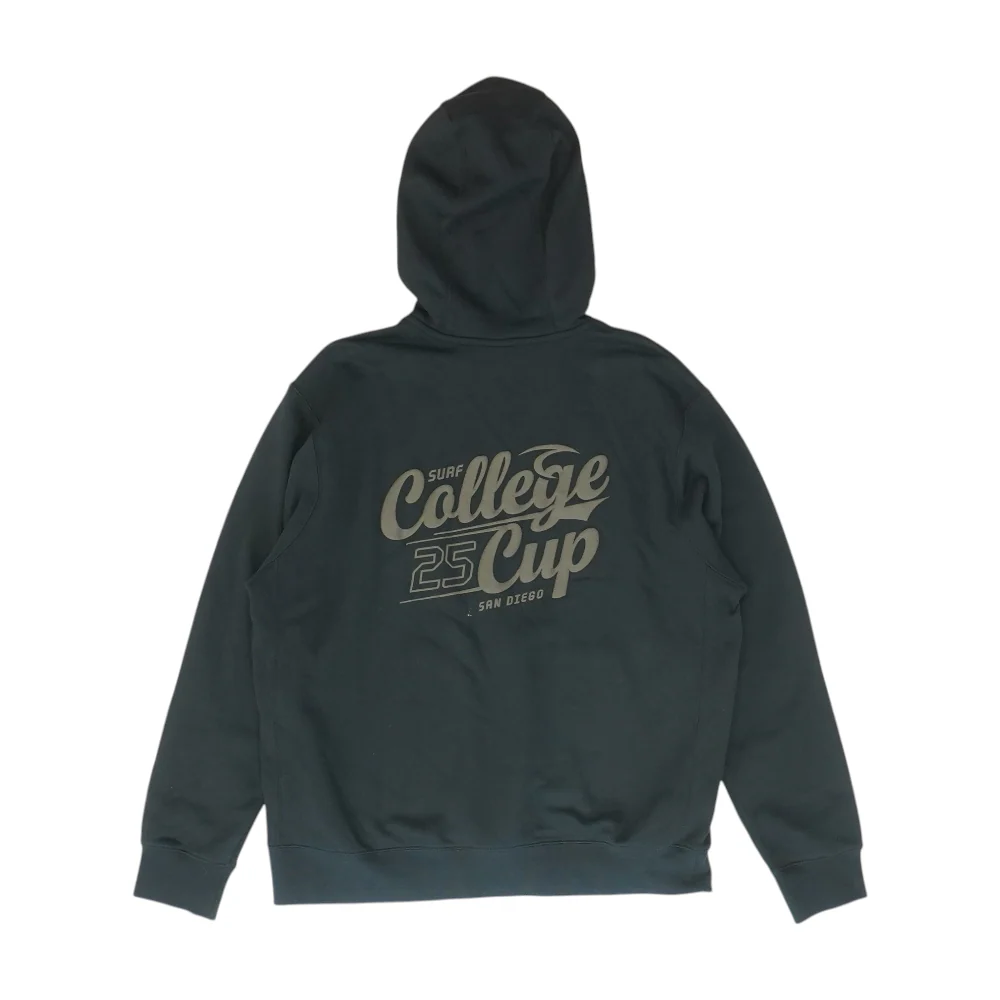 Black Solid Hoodie Pullover - Image 2