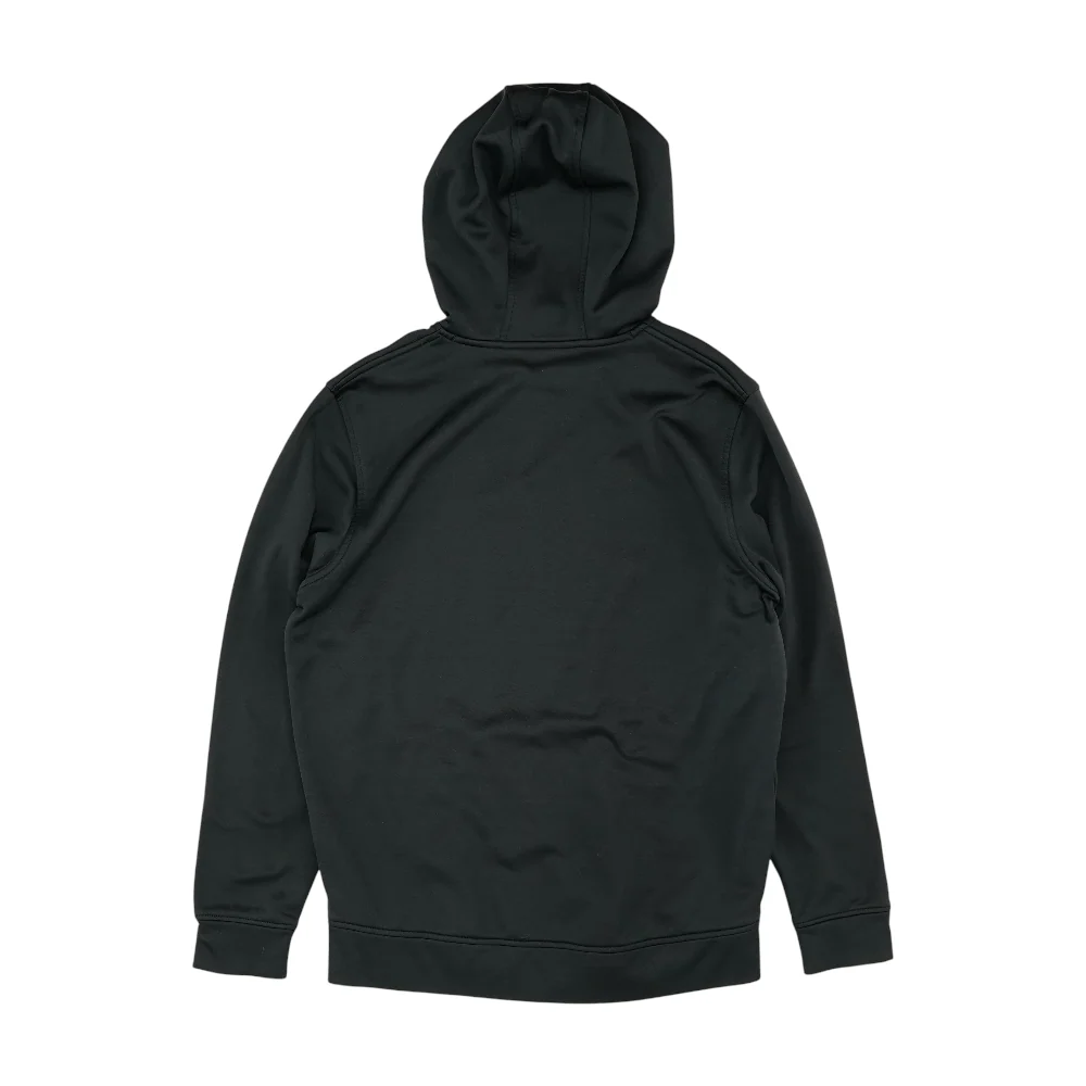Black Solid Hoodie Pullover - Image 2