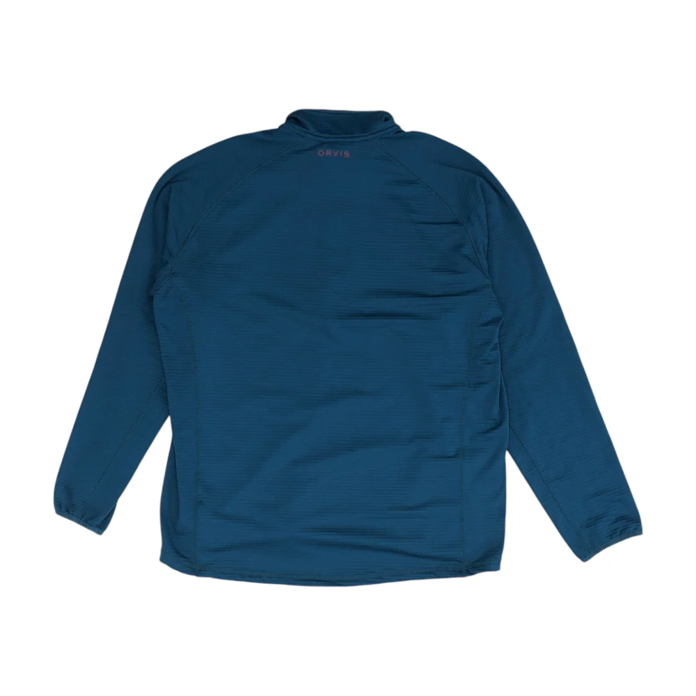 Teal Solid 1/4 Zip Pullover - Image 2