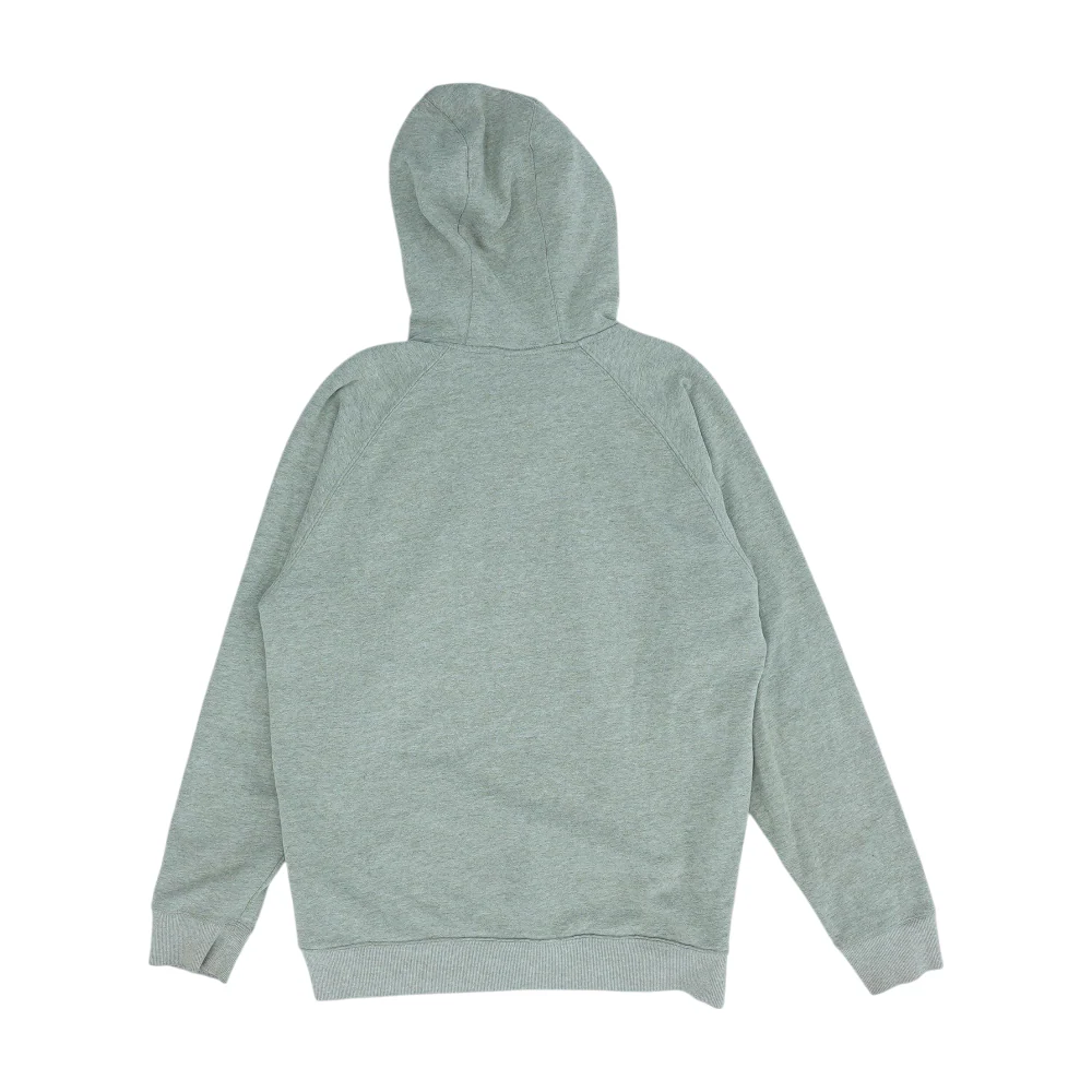 Beige Solid Hoodie Pullover - Image 2