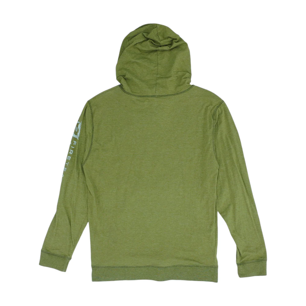 Green Solid Hoodie Pullover - Image 2