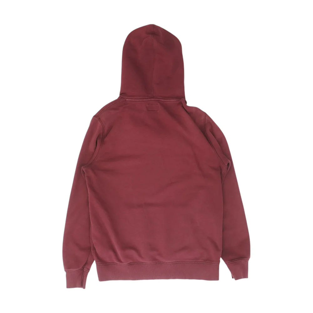 Maroon Solid Hoodie Pullover - Image 2