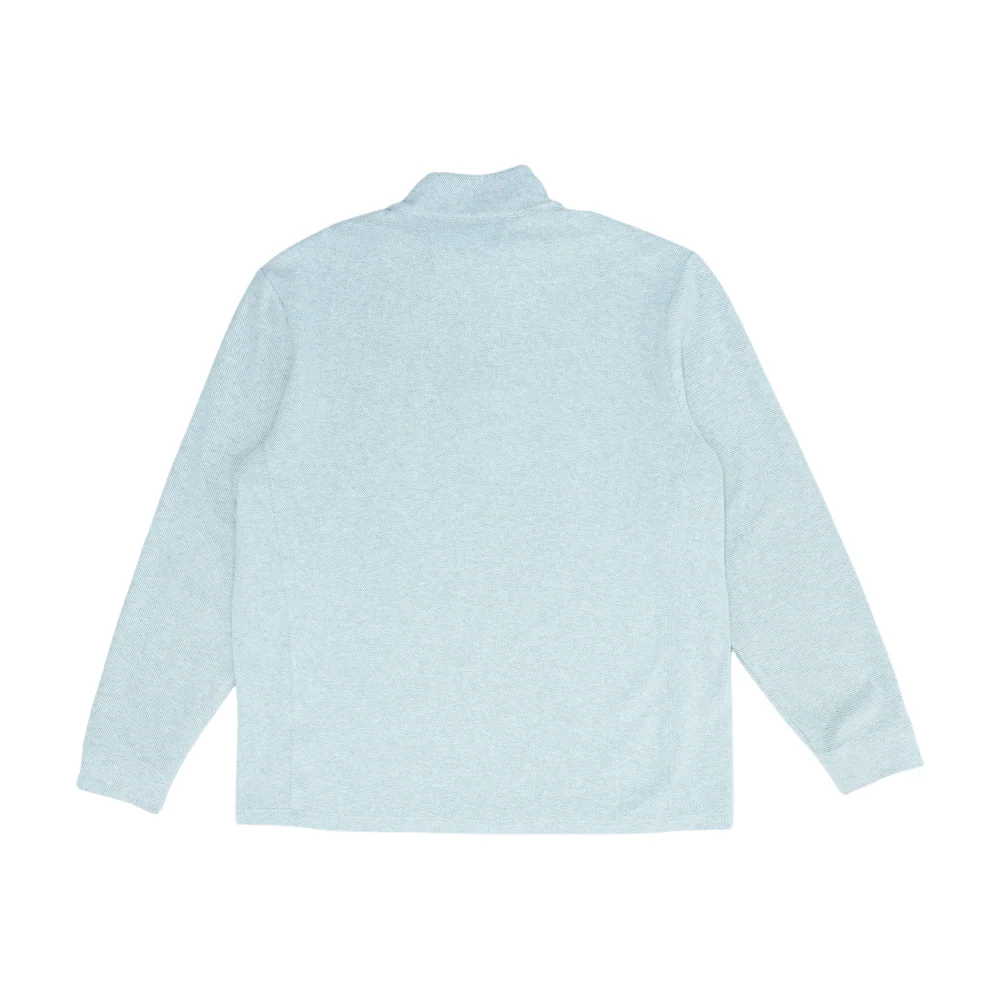 Gray Solid 1/4 Zip Pullover - Image 2
