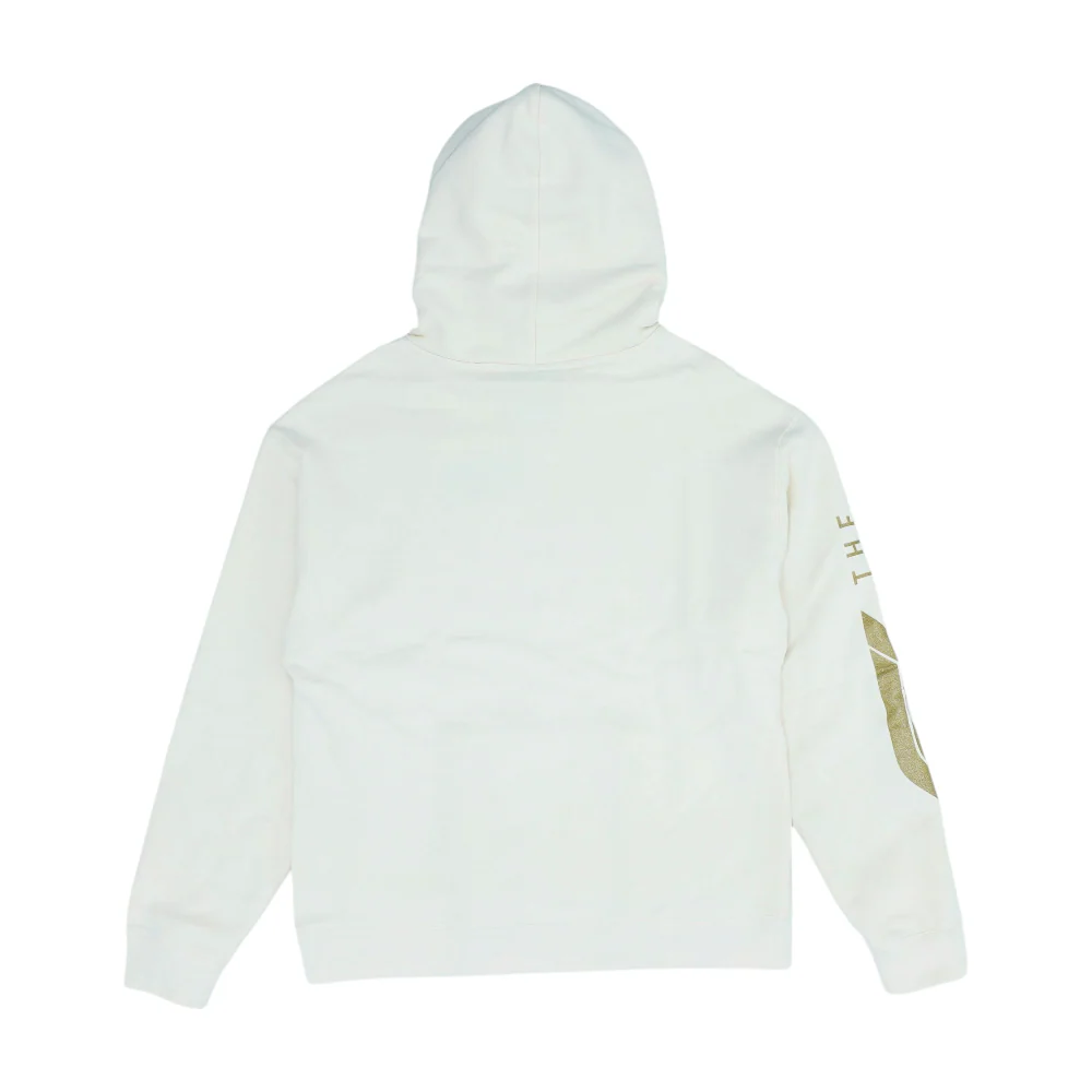 Ivory Solid Hoodie Pullover - Image 2
