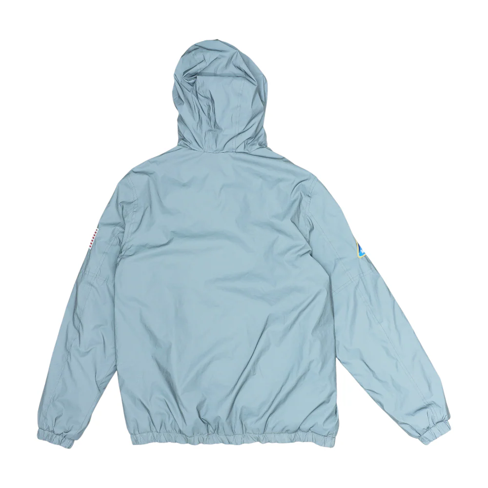 Gray Solid Hoodie Pullover - Image 2