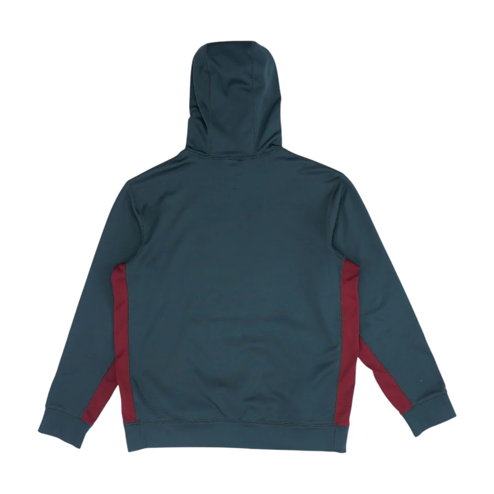 Gray Solid Hoodie Pullover - Image 2