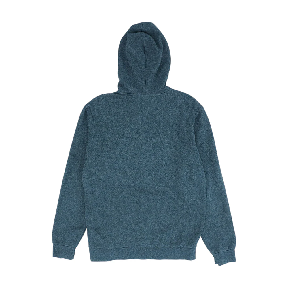 Gray Solid Hoodie Pullover - Image 2