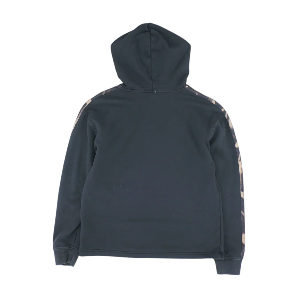Black Solid Hoodie Pullover - Image 2