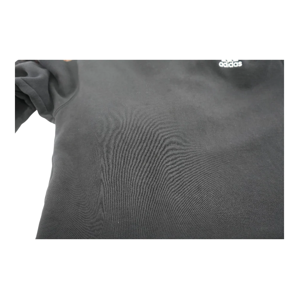 Black Solid Hoodie Pullover - Image 3