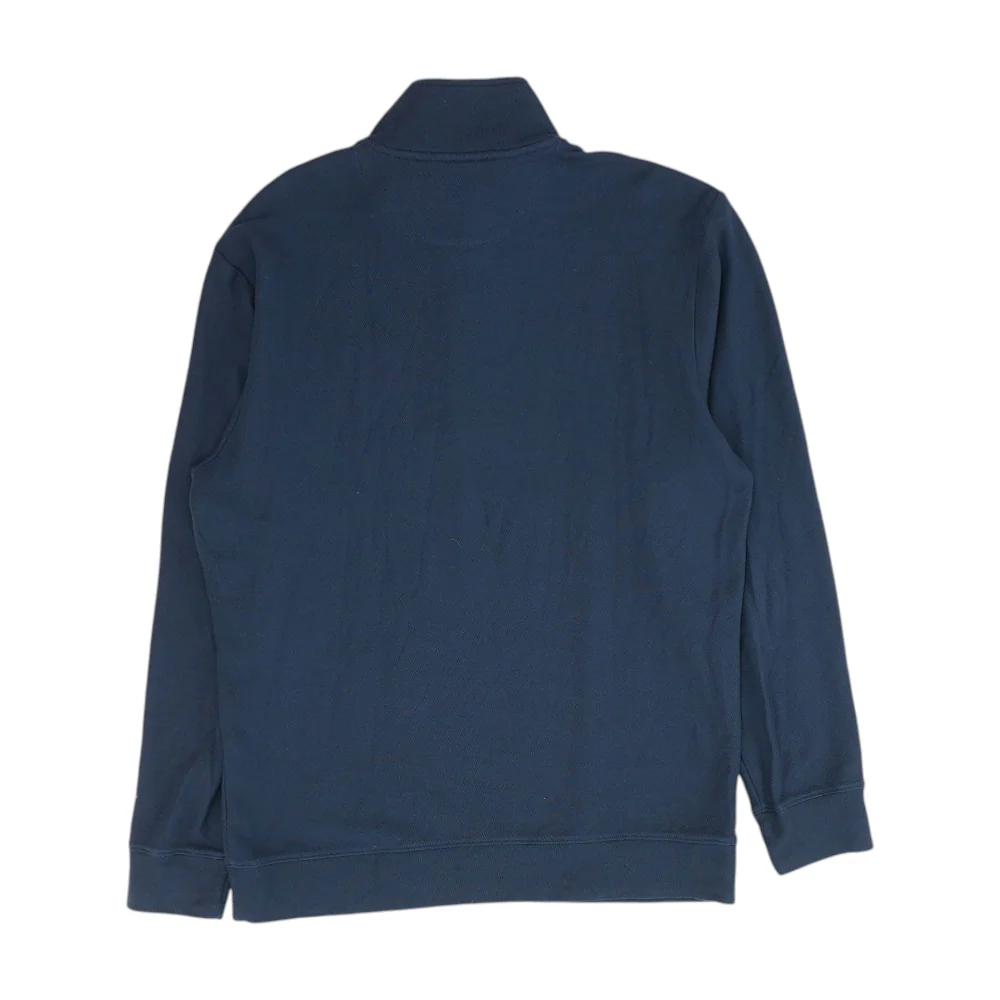 Navy Villanova Wildcats Solid 1/4 Zip Pullover - Image 2