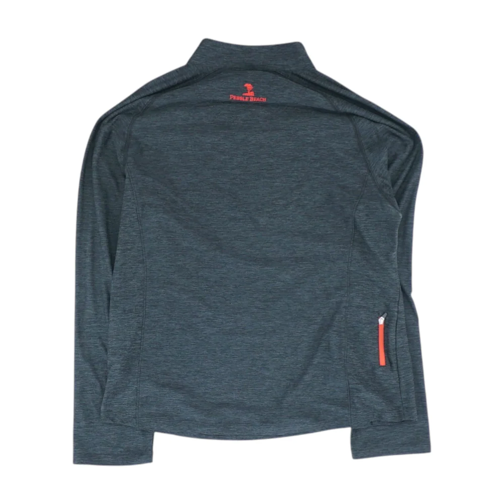 Charcoal Solid 1/4 Zip Pullover - Image 2