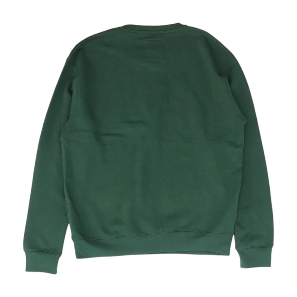 Green Solid Sweatshirt Pullover - Image 2