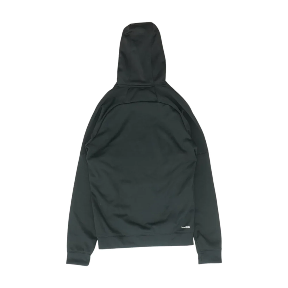 Black Solid Hoodie Pullover - Image 2
