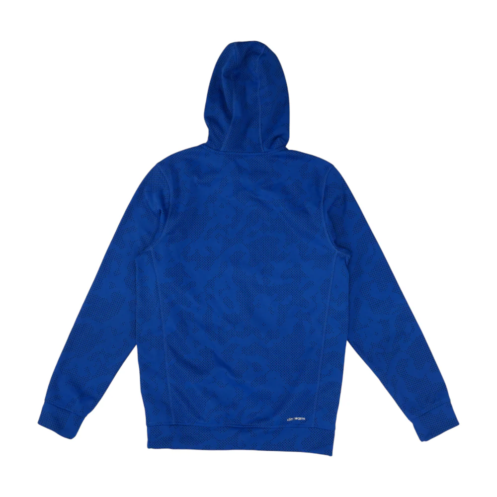 Blue Graphic Hoodie Pullover - Image 2