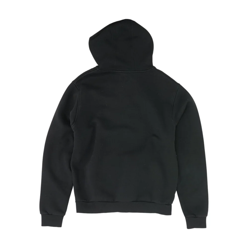 Black Solid Hoodie Pullover - Image 2