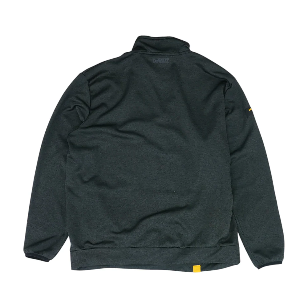Black Solid 1/4 Zip Pullover - Image 2