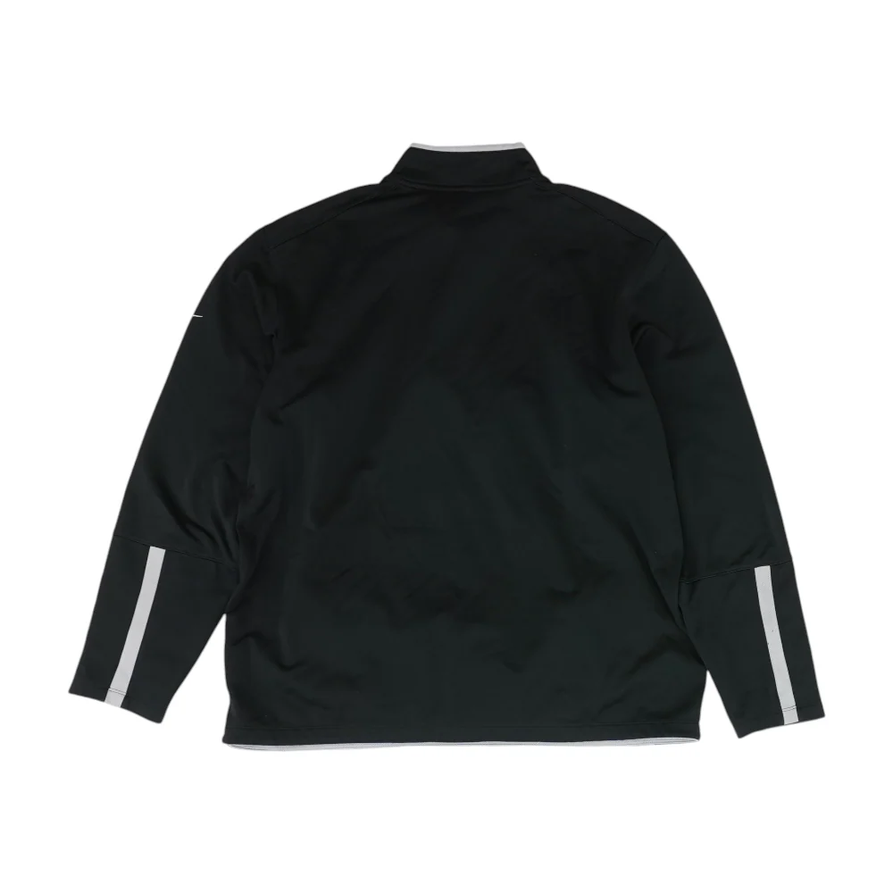 Black Solid 1/4 Zip Pullover - Image 2