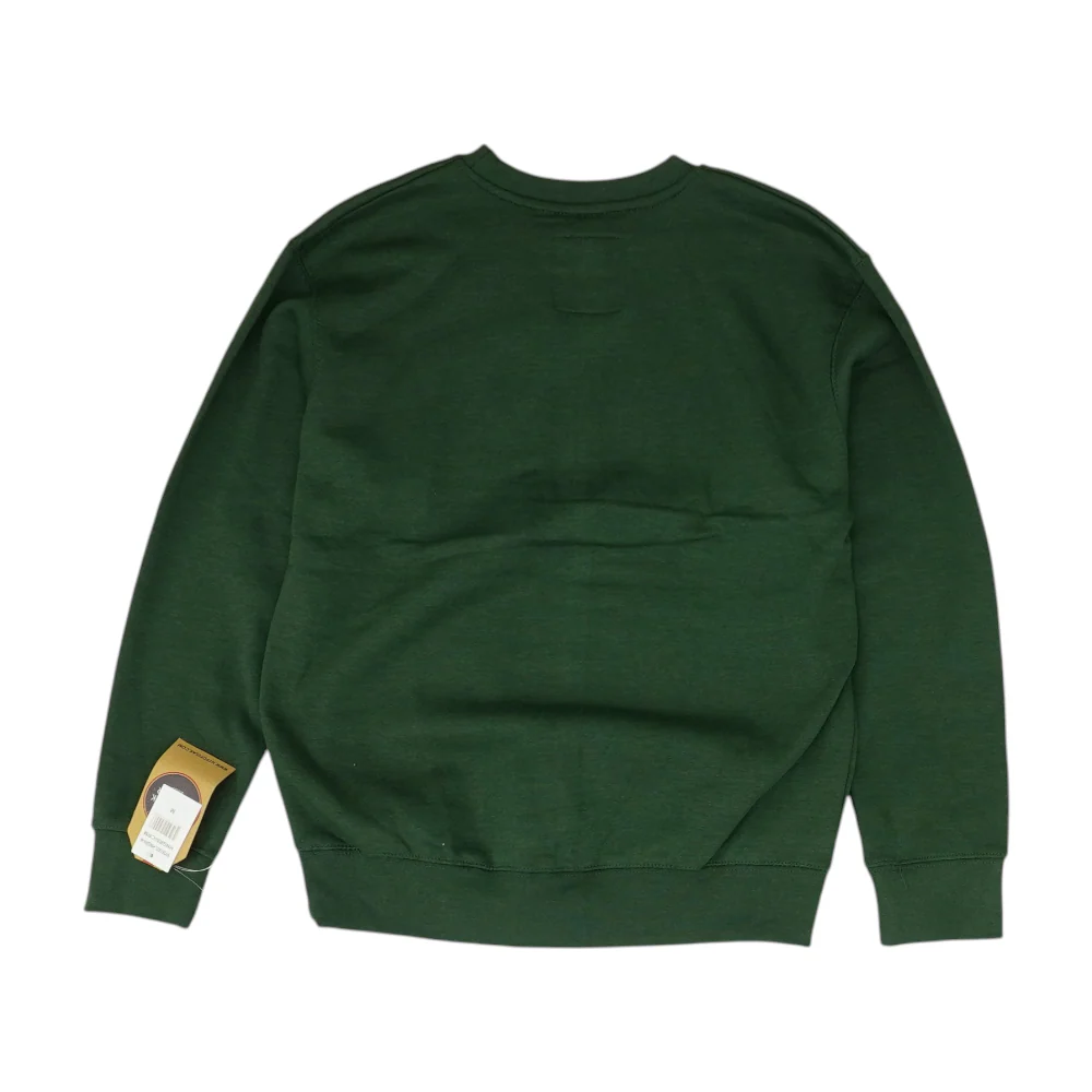 Green Solid Sweatshirt Pullover - Image 2