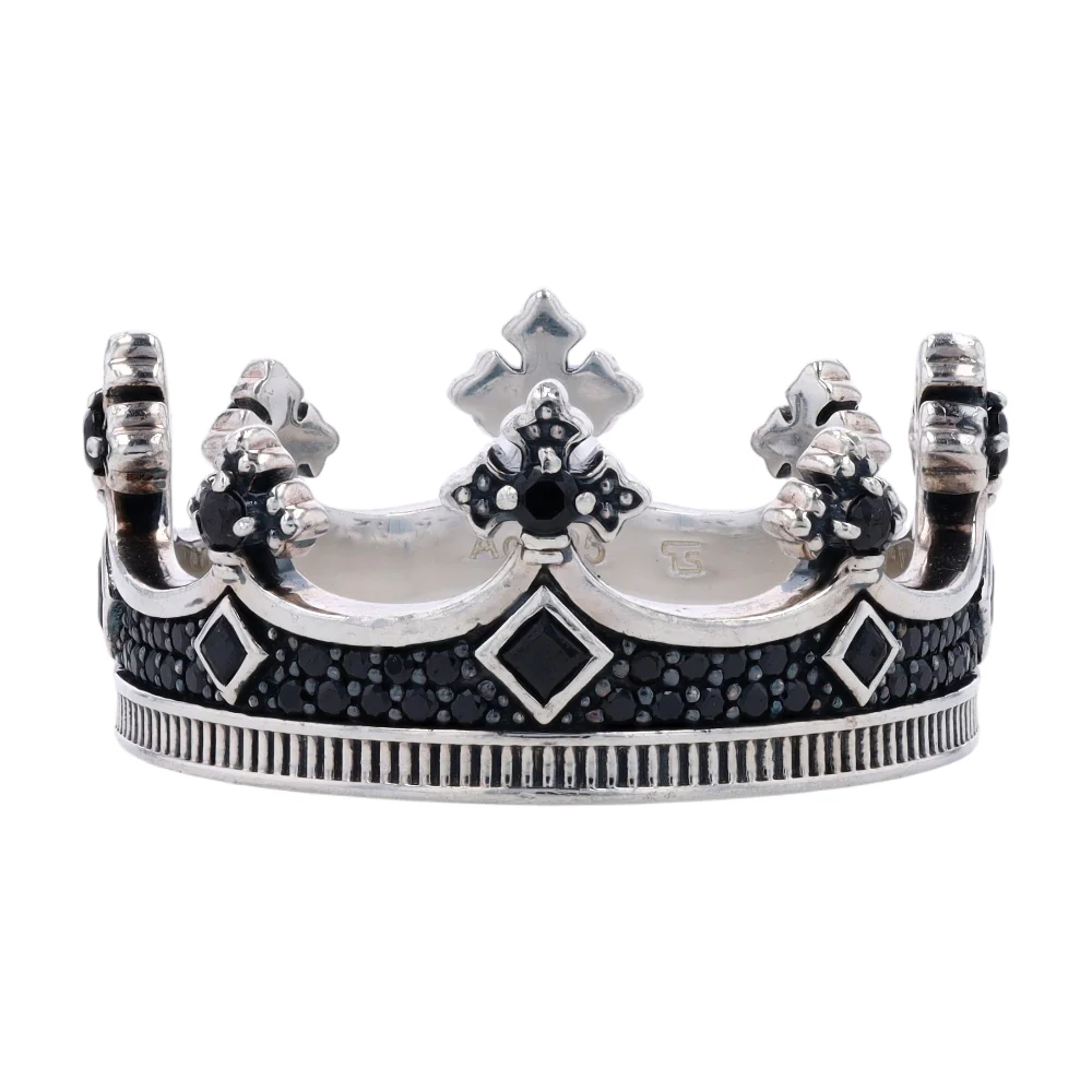 Sterling Silver Cubic Zirconia Band Ring