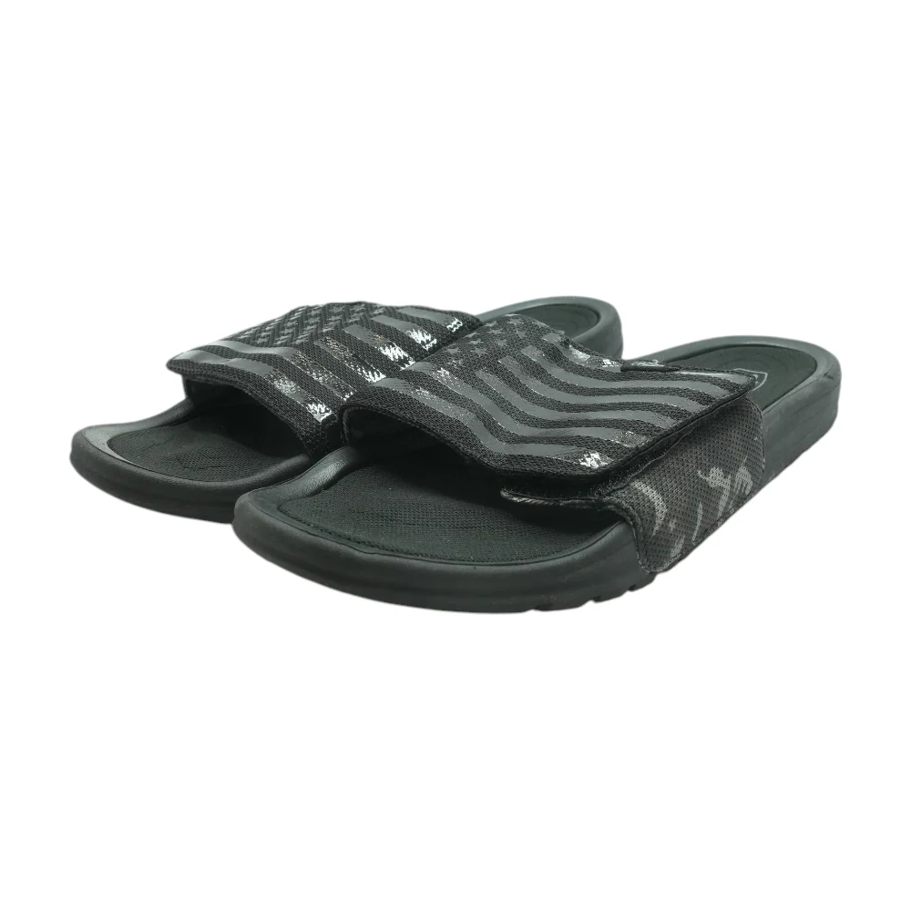 Black Sport Slide Sandals