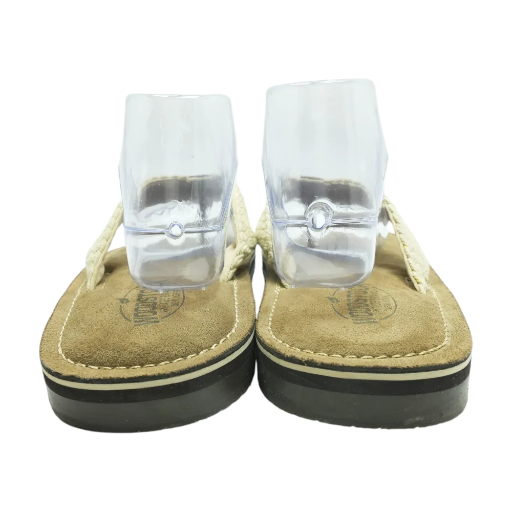 Beige Flip-Flop Sandals - Image 2