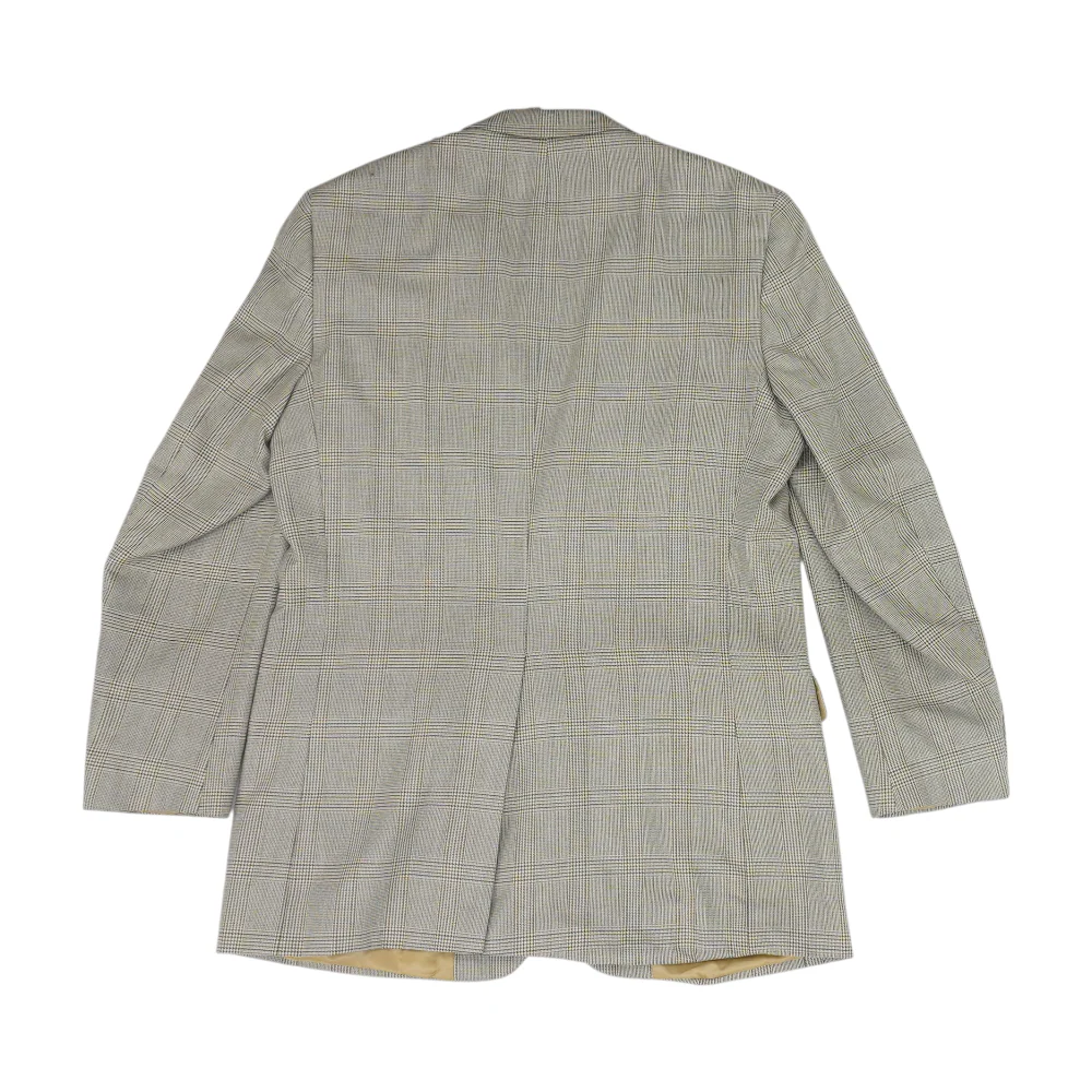 Beige Check Sport Coat - Image 2
