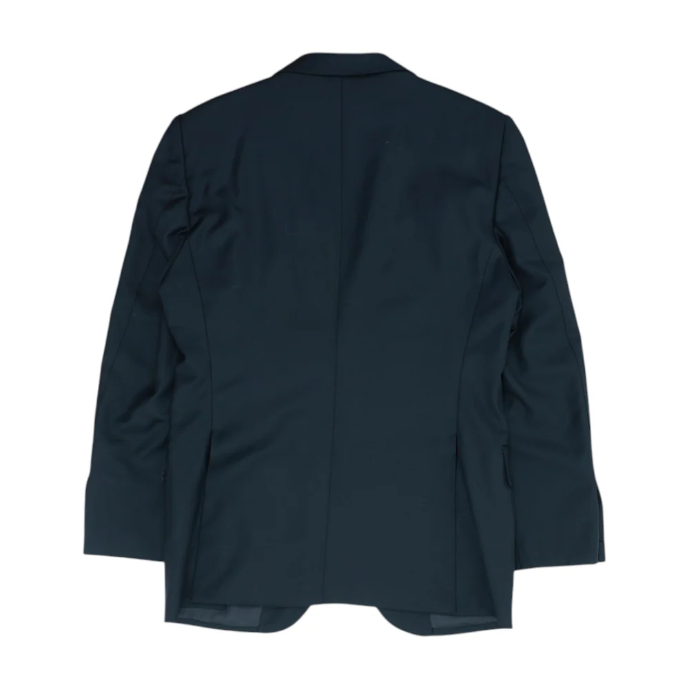 Black Solid Suit Jacket - Image 2