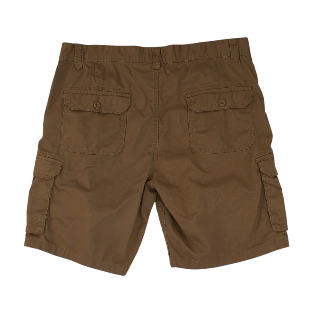 Brown 5-Pocket Shorts - Image 2