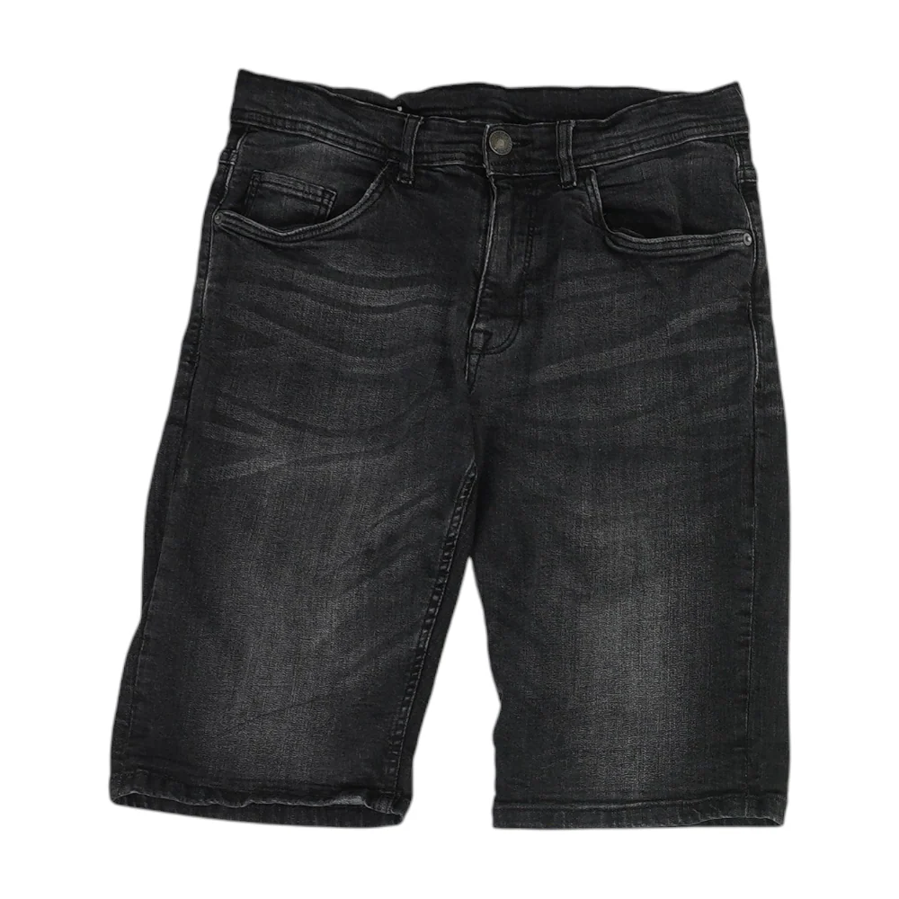 Vintage Gray 5-Pocket Shorts